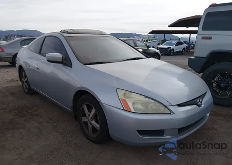 2003 Honda Accord 2.4 Ex z USA, uszkodzony, nr VIN 1HGCM726X3A002107
